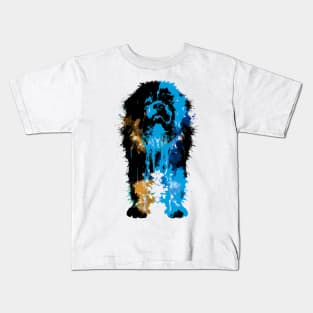 Floof Neapolitan Mastiff Mural Art Kids T-Shirt